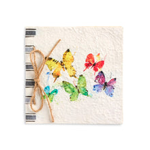 Load image into Gallery viewer, Flock of Butterflies Paper Mache Journal