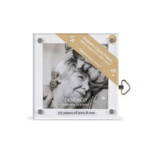Load image into Gallery viewer, Musical Picture Frame with Inscription