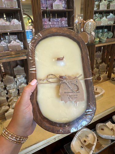 Flutterby 3 Wick Deaux Bowl Candle- Sandalwood Patchouli