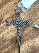 Load image into Gallery viewer, Cross Garden Stake