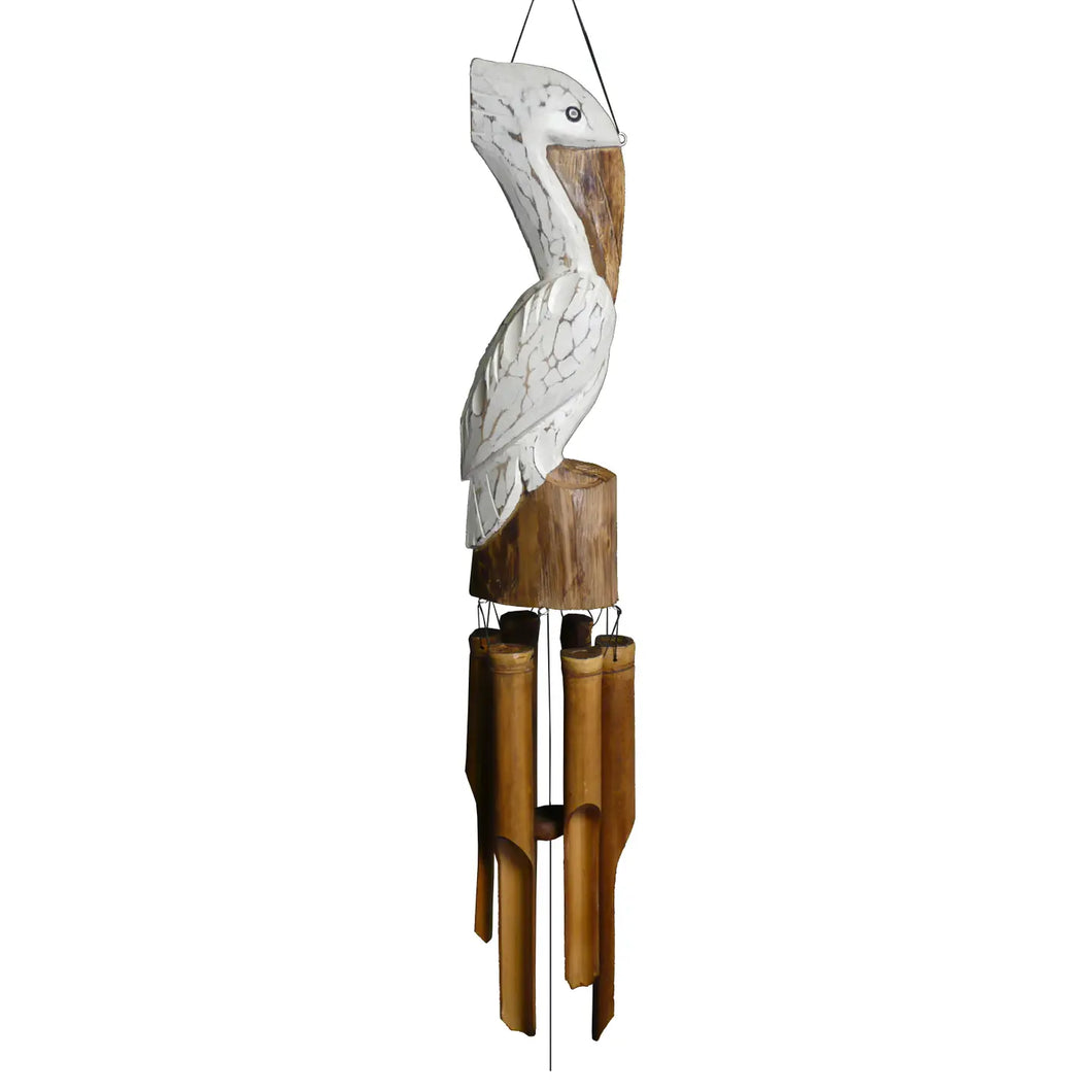 Pelican Bamboo Wind Chime