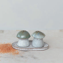 Load image into Gallery viewer, Stoneware Salt and Pepper Shakers