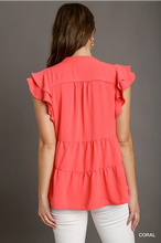 Load image into Gallery viewer, All is Well Ruffle Sleeve Top