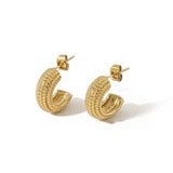 Lex the Label Sadie Hoop Earrings