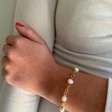 Lex the Label Pearl Chain Bracelet