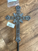 Load image into Gallery viewer, Cross Garden Stake