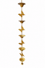 Load image into Gallery viewer, Ganz Flower &amp; Butterfly Rain Chain