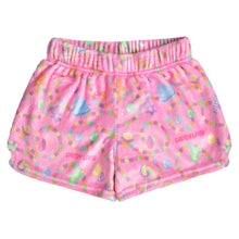 Load image into Gallery viewer, Candy Land Sugar Trail Plush Shorts