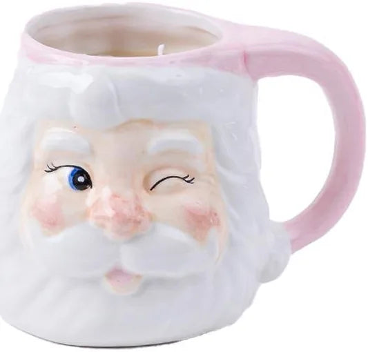 Sweet Grace Santa Mug Candle