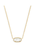 Load image into Gallery viewer, Elisa Short Pendant Gold Necklace