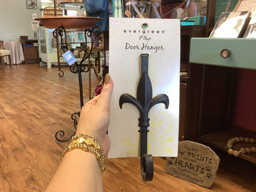 Flag door hanger