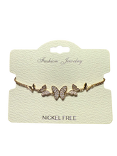 Load image into Gallery viewer, Butterfly Cluster Bracelet
