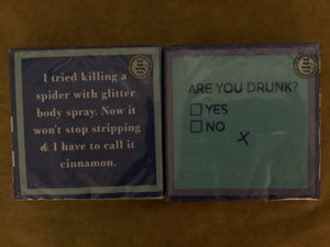 Fun Cocktail Napkins