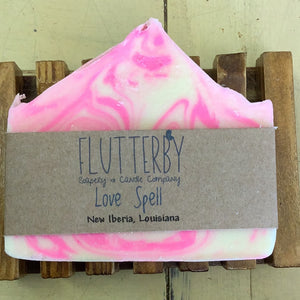 Flutterby Bar Soap:  Love Spell