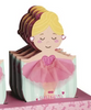 Ballerina Glitzy Gems Sticker Earrings