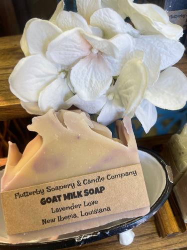 Flutterby Lavender Love Goat Milk Soap