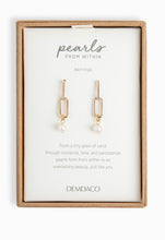 Load image into Gallery viewer, Pearls From Within Earring