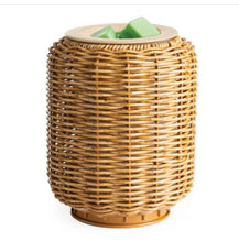 Load image into Gallery viewer, Candle Warmers Wicker Lantern Fragrance Warmer