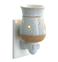 Load image into Gallery viewer, Candle Warmers Pluggable Fragrance Warmer Rustic White