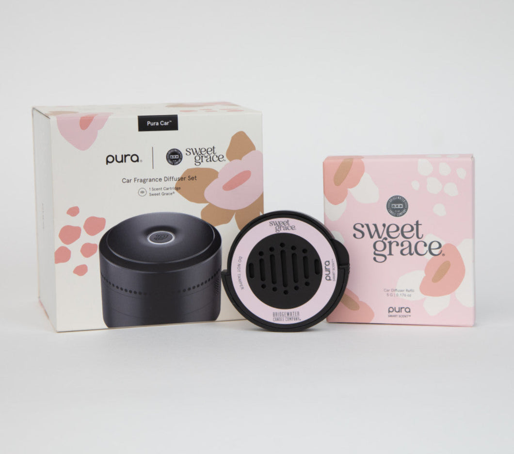 Sweet grace Pura Car Fragrance Diffuser Set