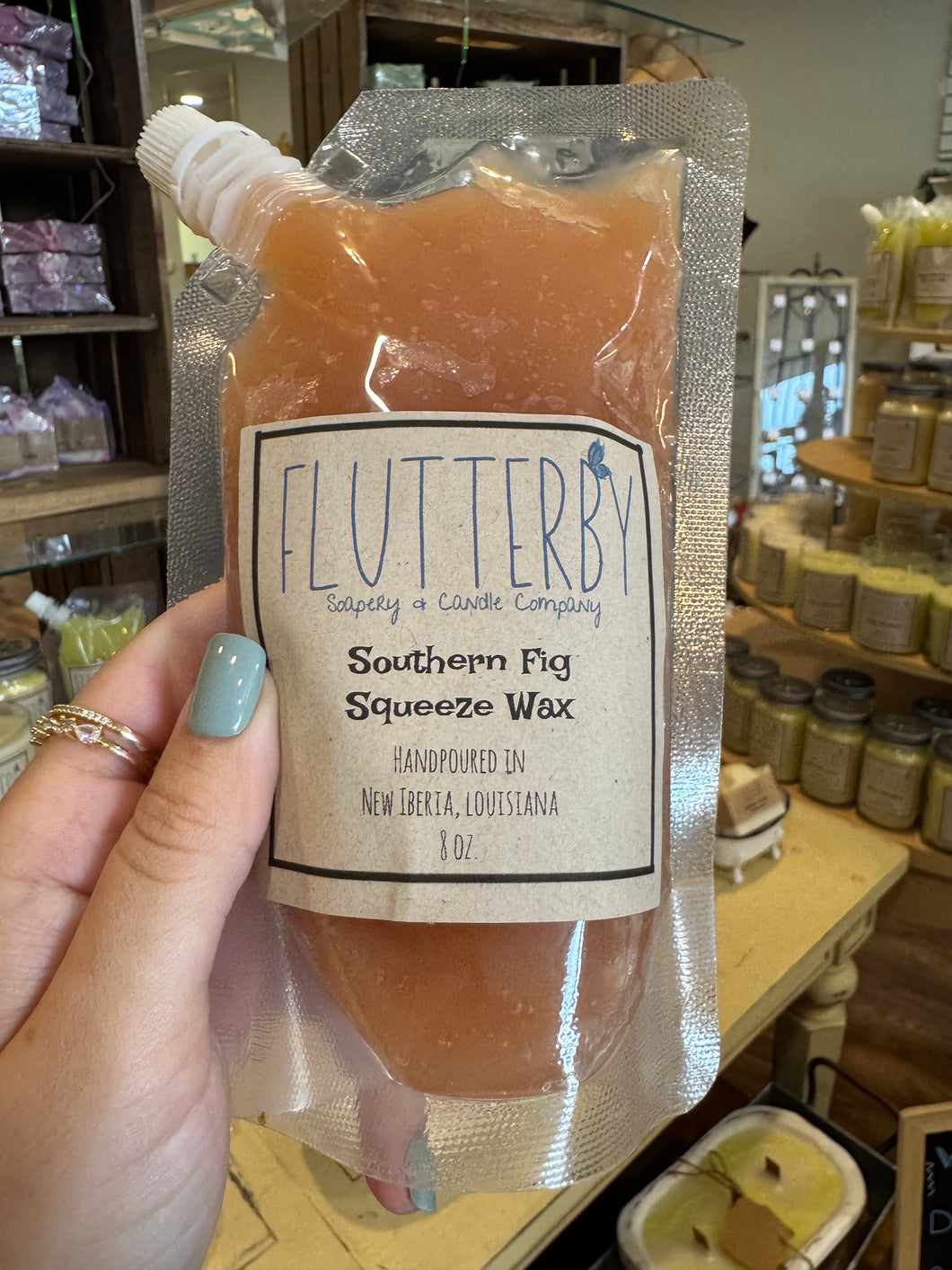 Flutterby Squeeze Wax- Southern Fig