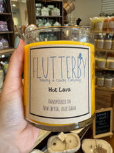 Load image into Gallery viewer, Flutterby 2 Wick Classic Jar Candle- Hot Lava