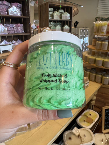 FlutterBy Whipped Soap- Truly Wicked