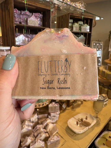 Flutterby Bar Soap- Sugar Rush