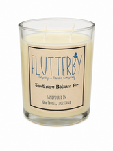 Load image into Gallery viewer, Flutterby 2 Wick Classic Jar Candle- Southern Balsam Fir