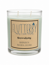 Load image into Gallery viewer, Flutterby 2 Wick Classic Jar Candle- Serendipity