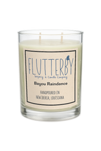 Load image into Gallery viewer, Flutterby 2 Wick Classic Jar Candle- Bayou Raindance