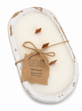 Load image into Gallery viewer, Flutterby 3 Wick Deaux Bowl Candle- Cajun Campfire