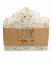 Load image into Gallery viewer, Flutterby Bar Soap- Eucalyptus Mint