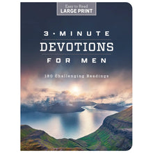 Load image into Gallery viewer, 3-Minute Devotions For Men