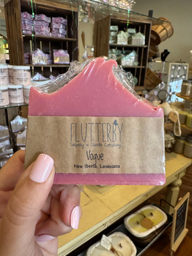 Flutterby Bar Soap- Vogue