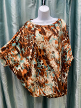 Load image into Gallery viewer, Aqua Leopard Shirt