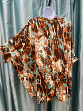Load image into Gallery viewer, Aqua Leopard Shirt
