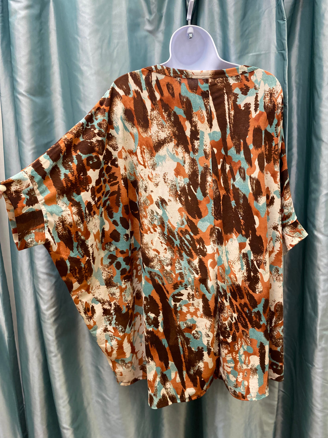 Aqua Leopard Shirt