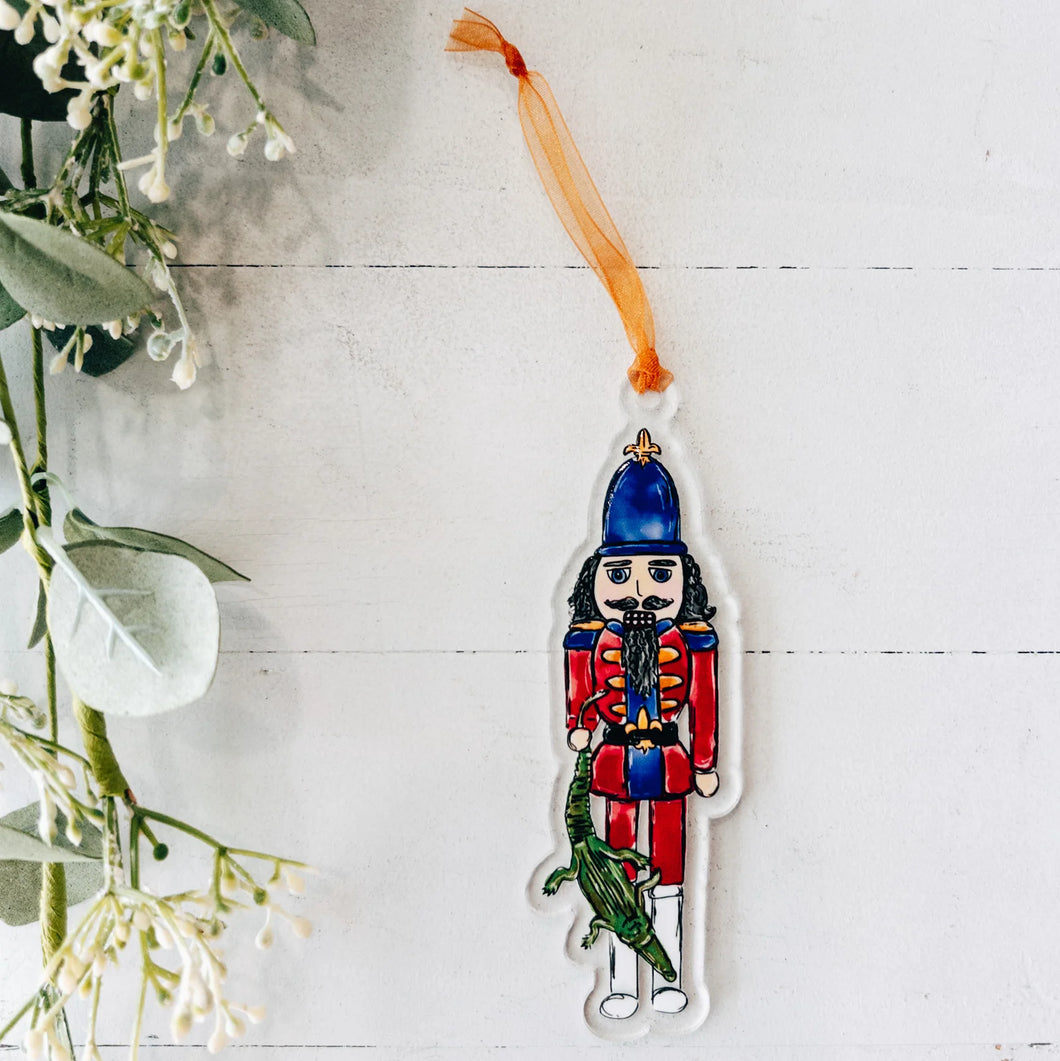 Cajun Nutcracker (Alligator) Ornament