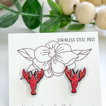 Load image into Gallery viewer, Hand Painted Tiny Stud Earrings