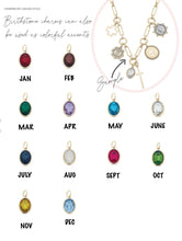 Load image into Gallery viewer, Birthstone Charm Asst.