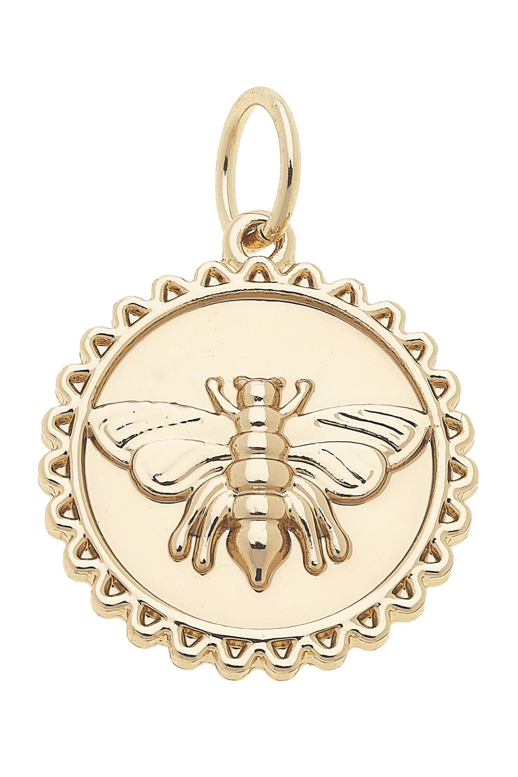 Bumble Bee Medallion Charm