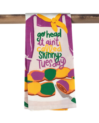 Skinny Tuesday Kitchen Towel