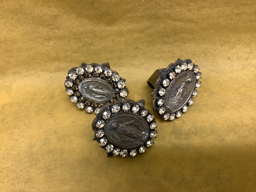 Jumbo Crystal Mary Ring