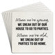Load image into Gallery viewer, “Tipsy” Bar Coasters