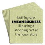 “Tipsy” Bar Coasters