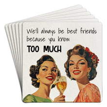 Load image into Gallery viewer, “Tipsy” Bar Coasters
