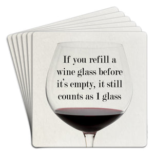 “Tipsy” Bar Coasters