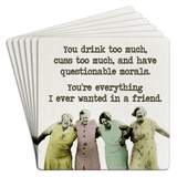 Load image into Gallery viewer, “Tipsy” Bar Coasters
