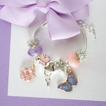 Load image into Gallery viewer, Butterfly Magic Charm Bracelet